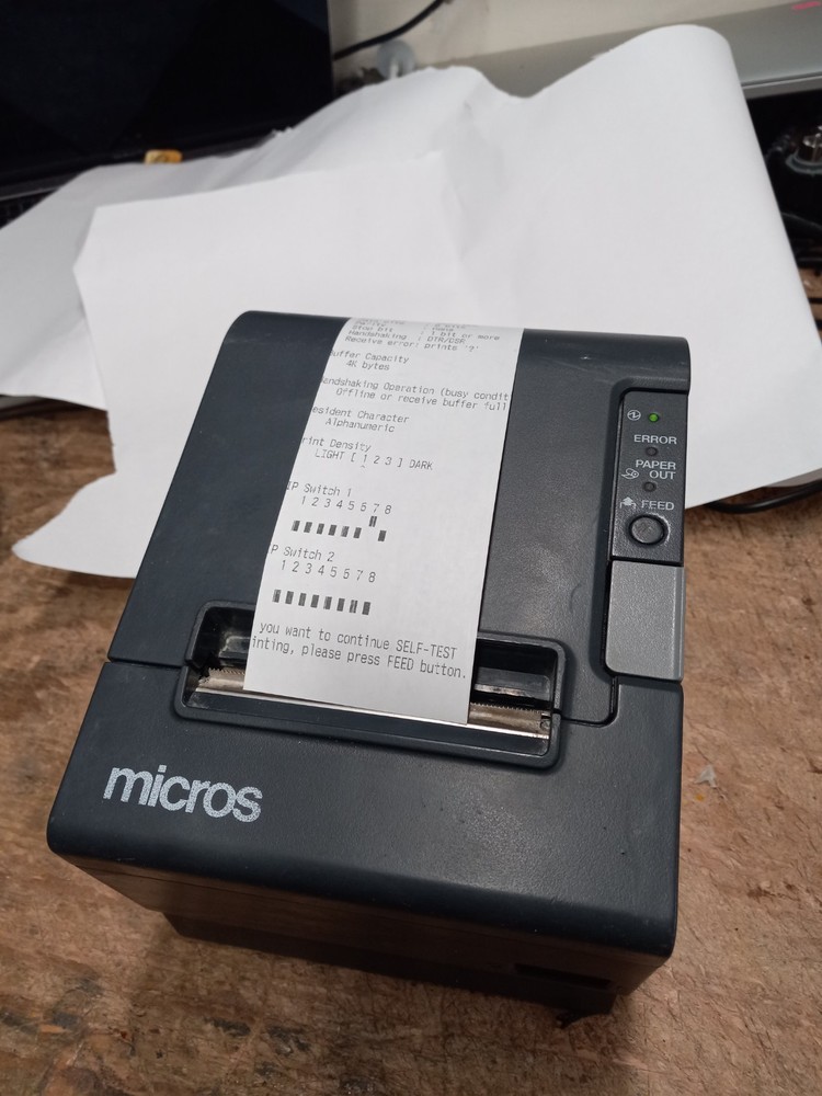 Epson TM-T88IV M129H Thermal Receipt Printer GOOD – NO AC ADAPTER