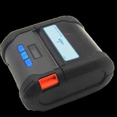 80mm Portable BT Thermal Receipt and Label Printer Support Android IOS for print