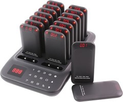 Restaurant Pager System 16 Wireless Guest Buzzers Food Truck – NIB