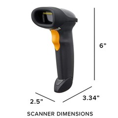 Zebra Symbol LS2208-SR20007R-NA USB Barcode Scanner with Stand US Seller NIB