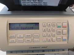 COIN SORTER CUMINS MODEL 1625