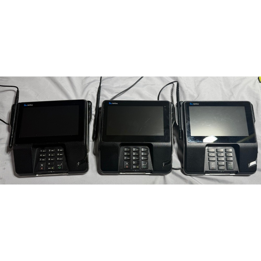 Lot of 3 Verifone MX 925 CTLS Credit Card Terminal Payment POS MX925-CTLS A833