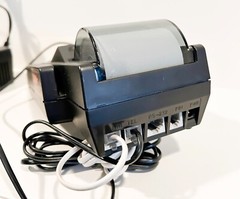 Lipman NURIT 3020 Terminal Credit Card Reader With Power Cord- WORKING