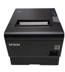 Epson TM-T88VI Point Of Sale Thermal Receipt Printer W/ 3 rolls of paper & USB B