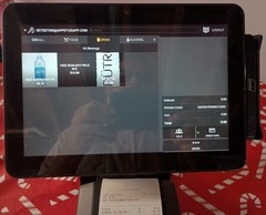 ELO Toast Black i3-10STD 10″ Touchscreen POS System With Power Supply & Printer