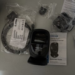 Zebra DS9308-SR00004ZZWW 1D/2D Handheld Barcode Scaner Code Reader w/ USB Cable