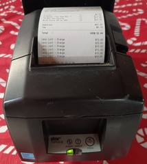 ELO Toast Black i3-10STD 10″ Touchscreen POS System With Power Supply & Printer