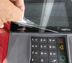 Ingenico Lane 7000 POS Credit Card Terminal Touchscreen EMV NFC Cord + Stylus