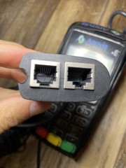 Ingenico iCT220 Anovia Payments Credit Card Terminal w/ Power Supply