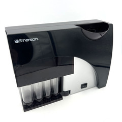 Emerson 4-Barrel Automatic Coin Sorter Used Tested Working.