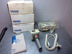 Intermec 1545 Scanner Barcode Config A. Matrix Lot Of 3 W/ New Cords