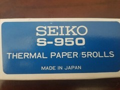 Ultrak Seiko Thermal Paper-NEW-SHIPS SAME BUSINESS DAY
