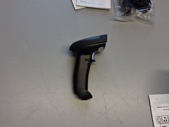 Cashier Laser Barcode Scanners Lot Of 6 with USB Wires And Code Guides NETUM Gun