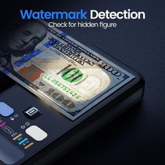 ** NEW Portable Counterfeit Bill Detector | UV Light | Watermark | Magnetic Ink