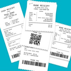 Efficient 10 Pack Thermal Receipt Paper – 3-1/8″ x 119′ w/ End-of-Warning Signal