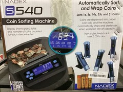 Nadex S540 Coin Sorting Machine Sorting Made Simple