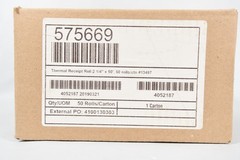 575669 Thermal Receipt Roll 2 1/4″ x 50′ 50 Rolls Per Carton