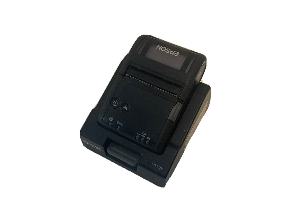 Epson TM-P20 M327B Mobilink Bluetooth 2″ POS Receipt Printer w Charger *READ*
