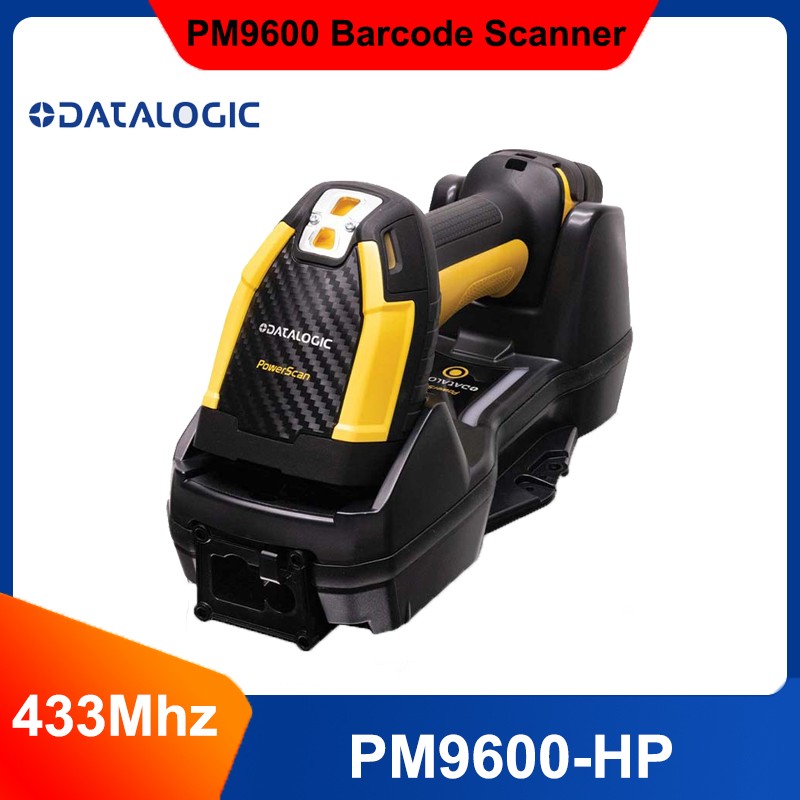 Datalogic PowerScan PM9600-HP High Performance 433Mhz 1D/2D Barcode Scanner Kit