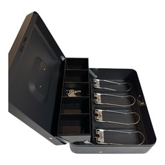 Royal Sovereign Money Handling Security LockingBox Cash Box – Tiered tray