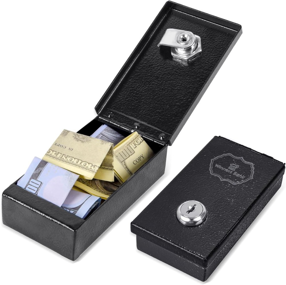 Winners Bank, Metal Box For Gambler, Winner Bank With Key Casino, Casino Lock…