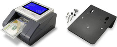 AccuBANKER D585 7-Point Counterfeit Bill Detector USD EUR GBP (with Stand), CE