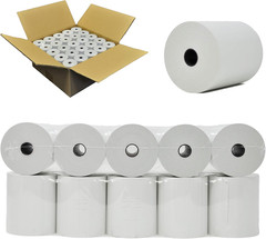 Cash Register Paper 3 1/8 X 200 Thermal Rolls 50 Pack Works with Star Micronics