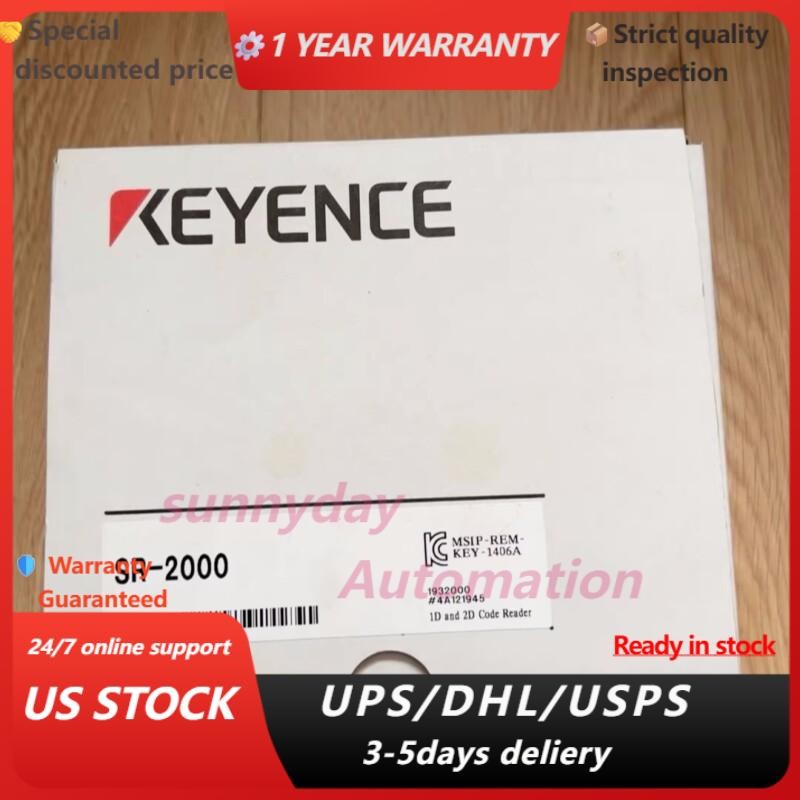 1PC New Keyence SR-2000 1D 2D Barcode Reader Scanner Vision SR2000 US Free TAX