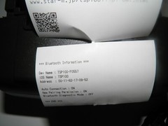 Star TSP100 Thermal POS Receipt Printer TSP143IIIBI w Bluetooth 100% WORKING