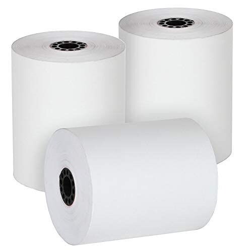2 1/4″ x 165′ Thermal POS Receipt Paper – 30 Rolls