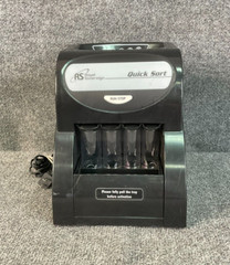 Royal Sovereign QS-1AC Coin Sorter Electric, Quick Sort, Black Easy and amp;