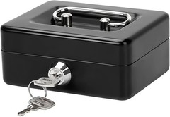 X-Small Cash Box with Lock – Money Saving Box for Cash Coins, Small Lock Box …