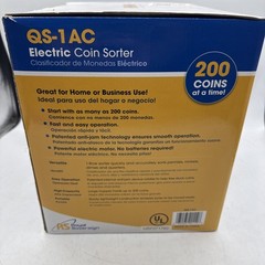 Royal Sovereign QS-1AC Coin Sorter Counter Machine w/ Anti-Jam – Tested Working