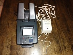 Tellermate TY+ Money Counter Works BUT HAS LCD LINE ISSUES View Photos