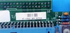 3M Federal APD 87-19502 SST Breakout Board w/ 87-19571 Ribbon Cable