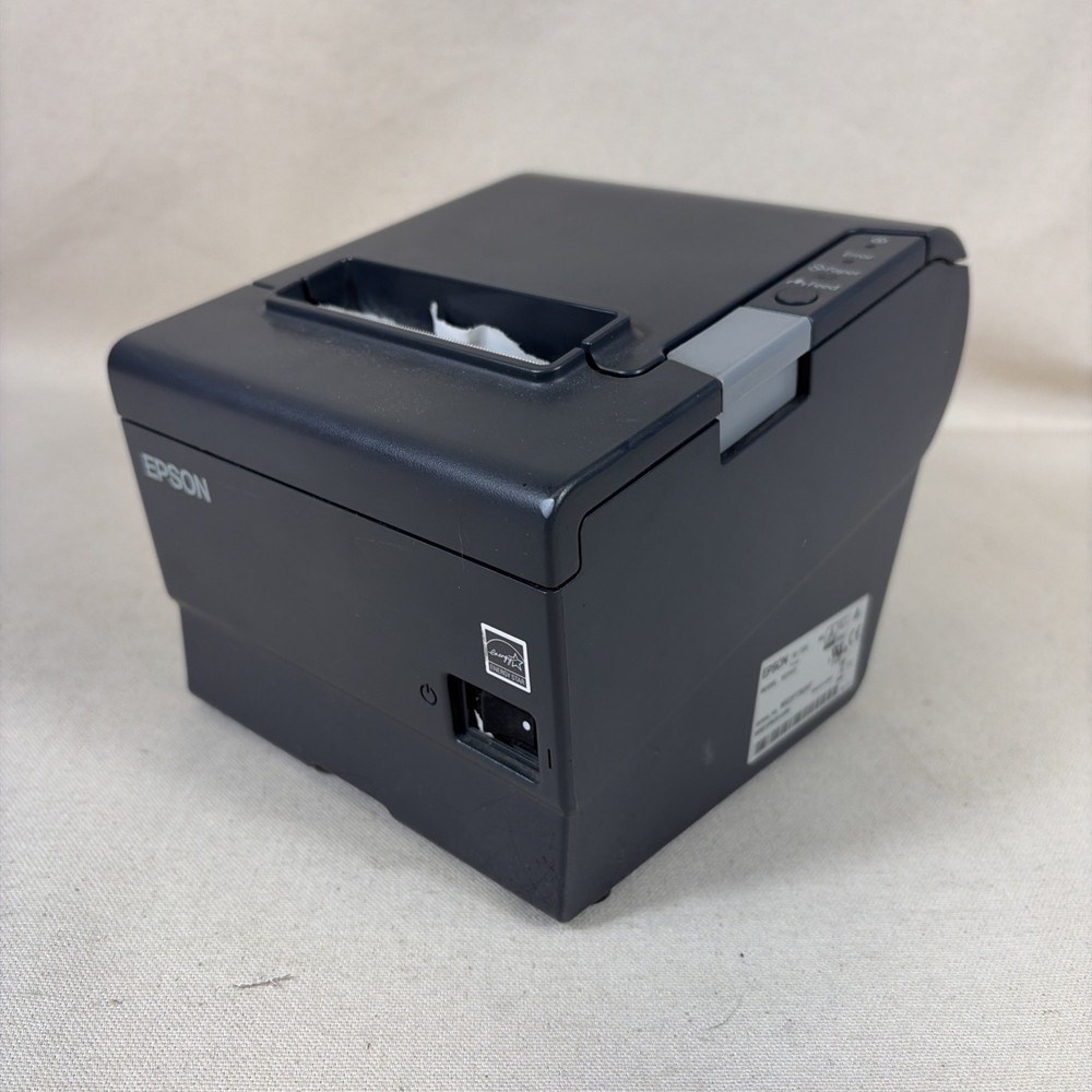 Epson TM-T88V M244A POS Thermal Receipt Printer No Power Supply Tested Works