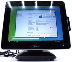 NCR 7761-3100-0063 15″ POS Touch Screen Terminal w/ Stand & Power Supply