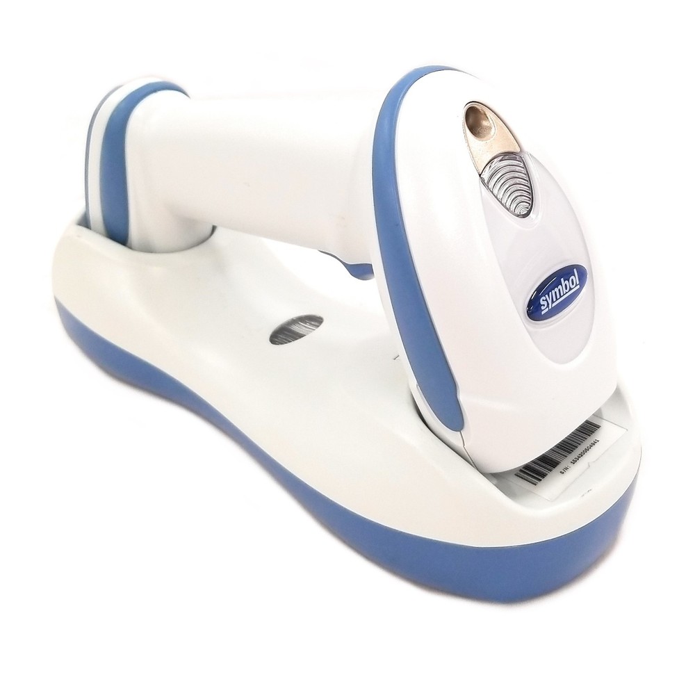 Symbol DS6878-HC2000BVZWW Bluetooth 2D Cradle Barcode Scanner White