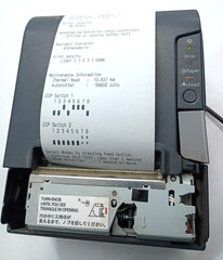 Epson TM-T88V M244A POS Receipt Printer Serial USB w/ Power Cable