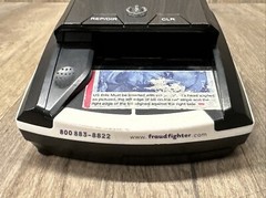 CT-550 Fraud Fighter Counterfeit Bill Checker (Untested)