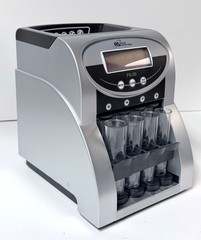 ROYAL SOVEREIGN FS-2D Digital COIN SORTER/COUNTER w/ 8 Tubes – TESTED AND WORKS
