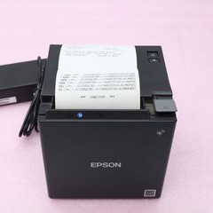 Epson TM-M30 Thermal Label Printer Print Tested W/Power Adapter T5