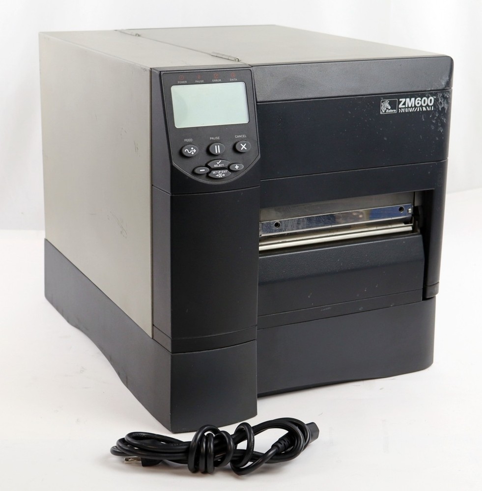 Zebra ZM600 Industrial Barcode Thermal Label Printer ZM600-2001-0000T