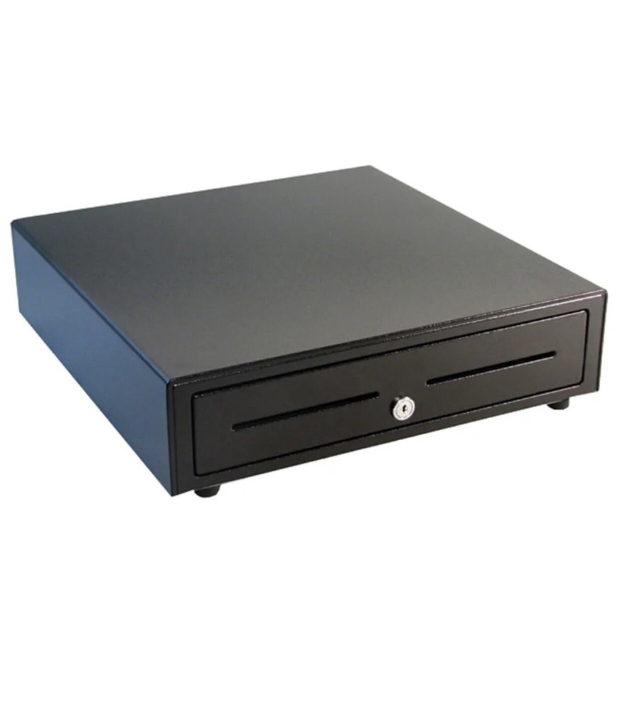 13″ SQUARE REGISTER APP CERTIFIED Cash Drawer VB320-BL1616 “NEW” Electric Open
