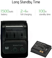 Mini 58mm Portable Bluetooth Wireless Pocket Mobile POS Thermal Receipt Printer