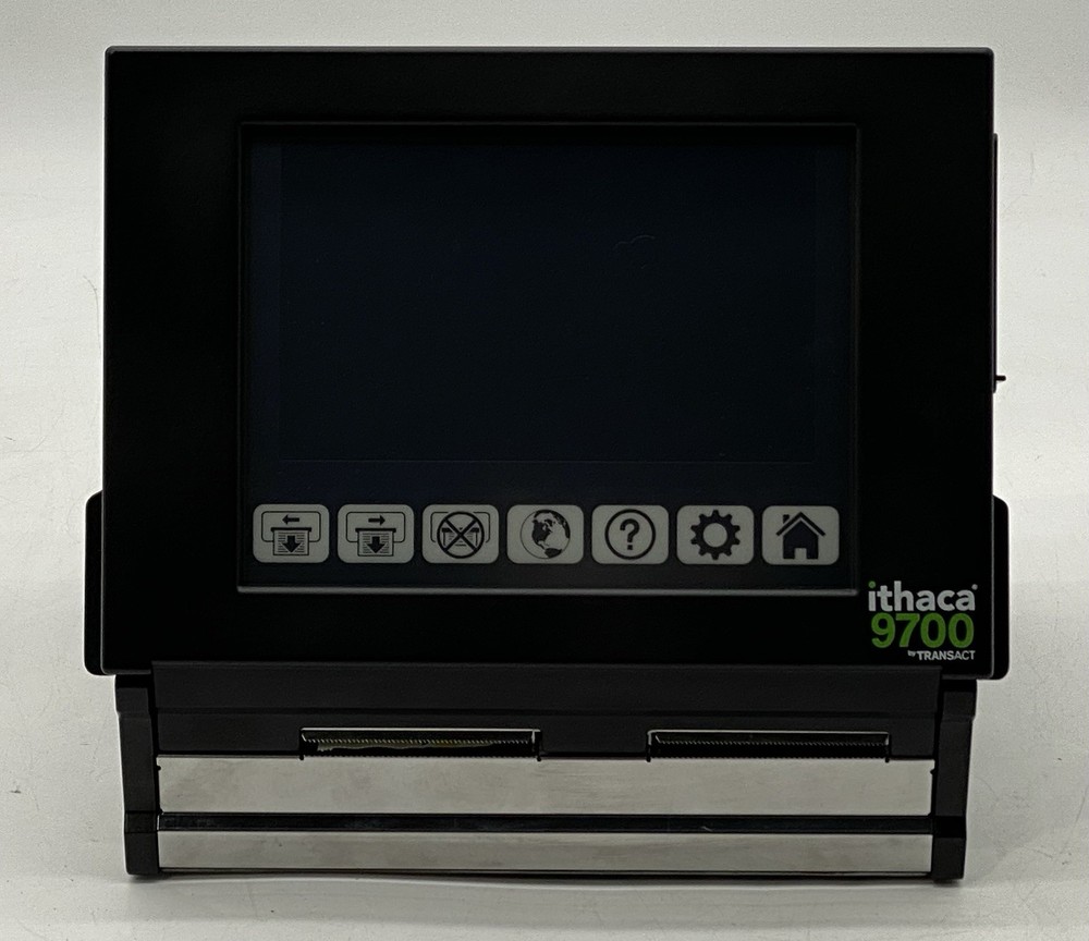 TransAct AccuDate Model MOD9700 Receipt Printer *AS IS * W/Power Supply