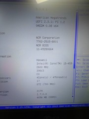 NCR RealPOS XR7 7702-2515-8801 i5-4590T 4GB DDR3 RAM 500GB SSD and Power Adapter