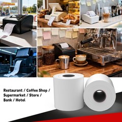 50 Rolls 2 1/4 x 85 Ft Thermal Receipt Paper For Square Terminal Verifone
