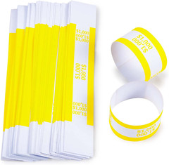 Currency Band Bundles Self Sealing Currency Straps Bands Money Bill Wrap