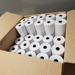34 ROLLS (Opened box of/was 50) 3-1/8″ x 230 Thermal Paper 94110 TH CSO ASCEND